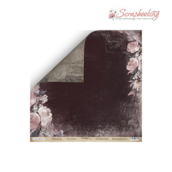 Аркуш паперу 30*30см Scrapmir Charming (Чарівність) Букет Квітів двосторонній