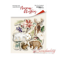 Высечки Scrapmir Merry Christmas, 47шт