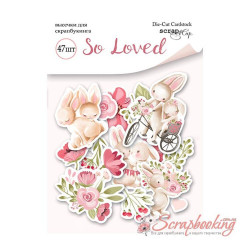 Висічки Scrapmir So Loved, 47шт 