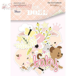 Висічки Scrapmir Doll Baby, 58шт 