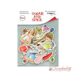 Висічки Scrapmir Sugar and Spice, 64шт 