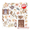 Набор бумаги 20*20см Фабрика декора Sentimental story, 10листов