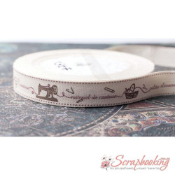 Стрічка бавовна 15мм мк20089, 1м