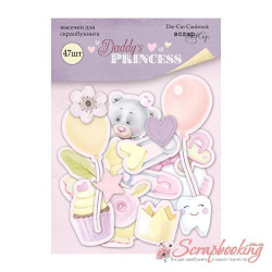 Висічки Scrapmir Daddy's Princess, 47шт