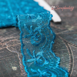 Мереживо 45мм мк7882 бірюза 1м