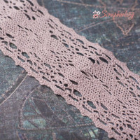 Мереживо 45мм MK7896 какао 1м