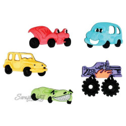 Набір ґудзиків пластикових Dress It Up Whats Under The Hood?