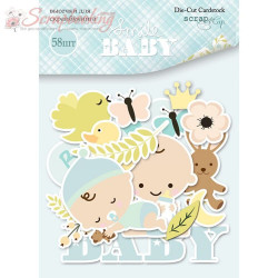 Висічки Scrapmir Smile Baby, 58шт 