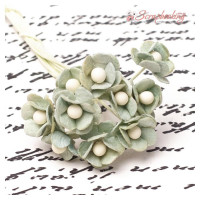 Букет Sweetheart mini серо-зеленый, 10шт