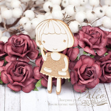 Чіпборд Valeo Дівчинка 39*80мм V1705