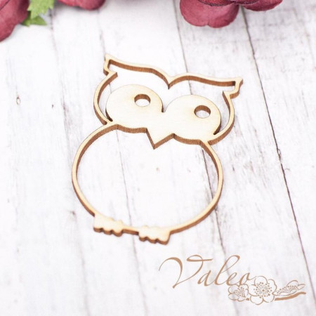 Чіпборд Valeo Совушка 31*45мм V1684