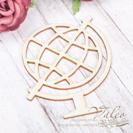 Чіпборд Valeo Глобус 50*60мм V1758