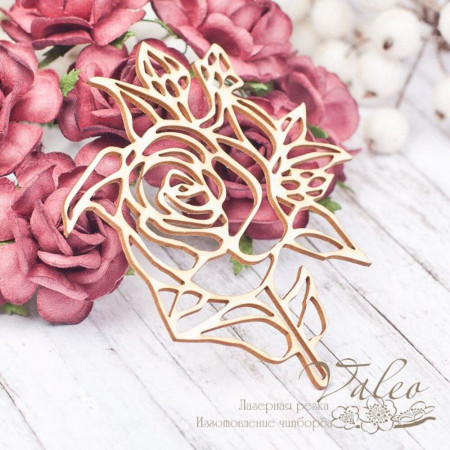 Чіпборд Valeo Троянда 74*79мм V1720