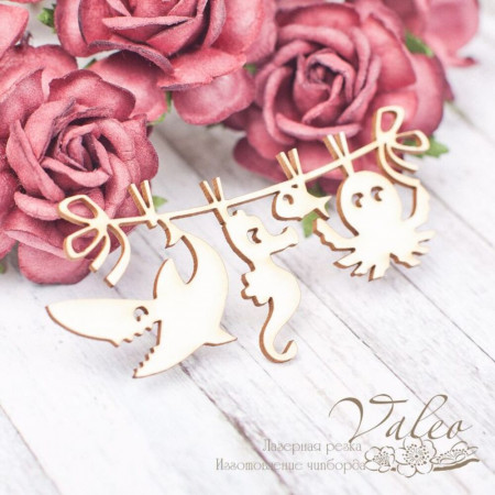 Чіпборд Valeo Підвіска морська 71*34мм V1726