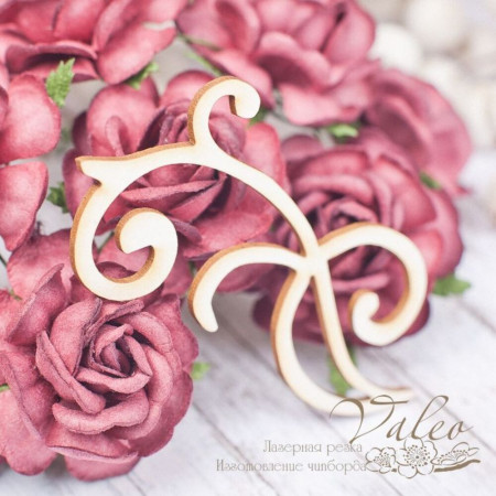 Чіпборд Valeo Завиток 72*39мм V1736