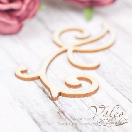 Чіпборд Valeo Завиток 72*39мм V1736