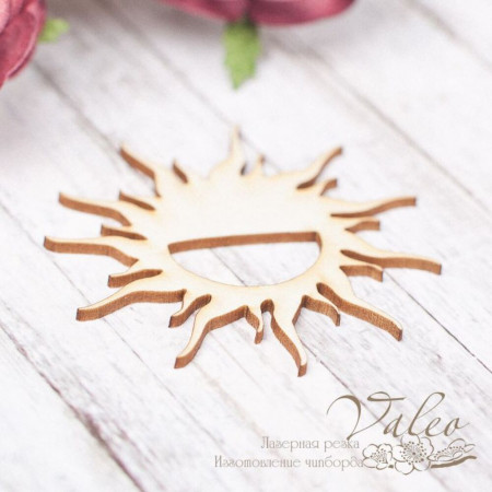 Чіпборд Valeo Сонечко 46*45мм V1756