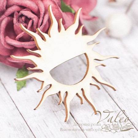 Чіпборд Valeo Сонечко 46*45мм V1756