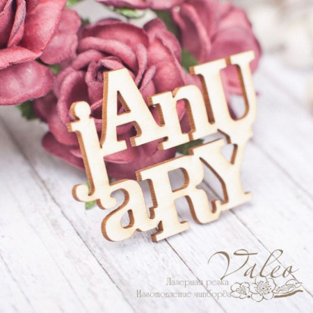 Чіпборд Valeo January 50*35мм V1737