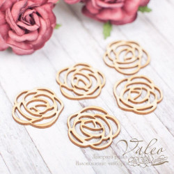 Чіпборд Valeo набір Квітковий 5шт 29*28мм V1769