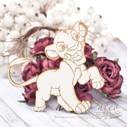 Чіпборд Valeo Маленький лев 84*82мм V1783