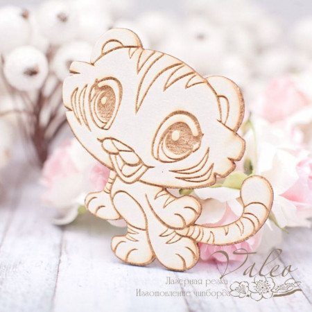 Чіпборд Valeo Тигреня 51*56мм V1796