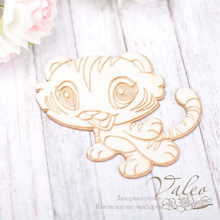 Чіпборд Valeo Тигреня 51*56мм V1796