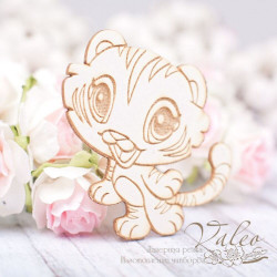 Чіпборд Valeo Тигреня 51*56мм V1796