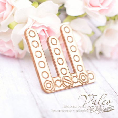 Чіпборд Valeo Літера Щ 34*34мм V1840