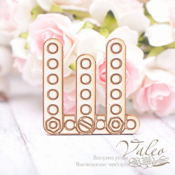 Чіпборд Valeo Літера Щ 34*34мм V1840