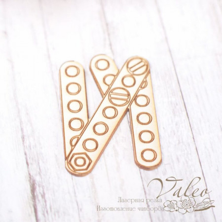 Чипборд Valeo Буква Й 23*34мм V1815