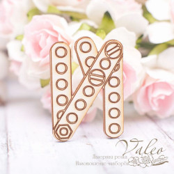 Чіпборд Valeo Літера Й 23*34мм V1815