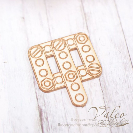 Чіпборд Valeo Літера Ф 28*34мм V1844