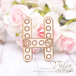 Чіпборд Valeo Літера Н 23*34мм V1813