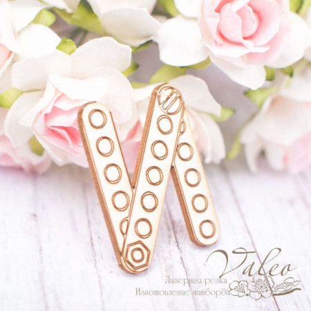 Чіпборд Valeo Літера І 23*34мм V1820