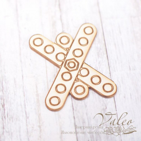 Чіпборд Valeo Літера Ж 28*34мм V1817