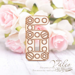 Чіпборд Valeo Літера Б 18*34мм V1823