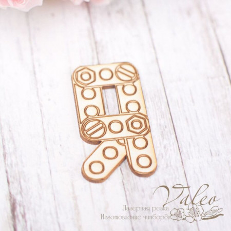 Чіпборд Valeo Літера Я 18*34мм V1836