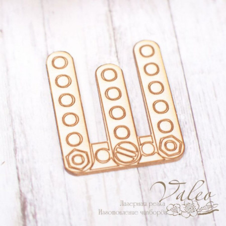 Чіпборд Valeo Літера Ш 28*34мм V1841