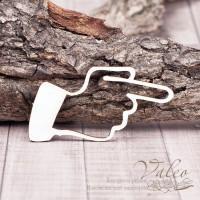 Чипборд Valeo Рука 68*41мм V1190