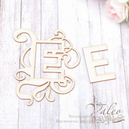 Чіпборд Valeo Літера E 59*74мм V1868