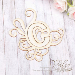 Чіпборд Valeo Літера C 77*85мм V1869