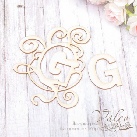 Чіпборд Valeo Літера G 70*88мм V1873