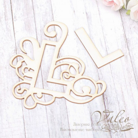 Чіпборд Valeo Літера L 78*79мм V1875