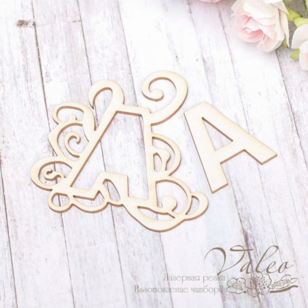 Чіпборд Valeo Літера A 65*65мм V1877