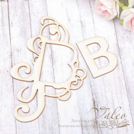 Чіпборд Valeo Літера B 61*97мм V1881