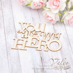 Чіпборд Valeo you are my hero 68*50мм V1886