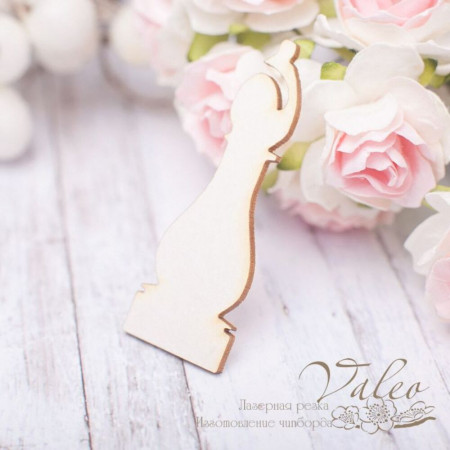 Чіпборд Valeo Шахи Слон 18*51мм V1898