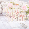 Чіпборд Valeo Home sweet home 72*39мм V1901