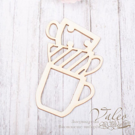 Чіпборд Valeo Чашки 66*39мм V1908